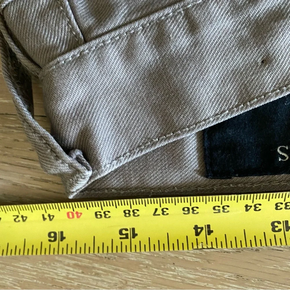 AllSaints Switch Fit Grey Denim Shorts men 30